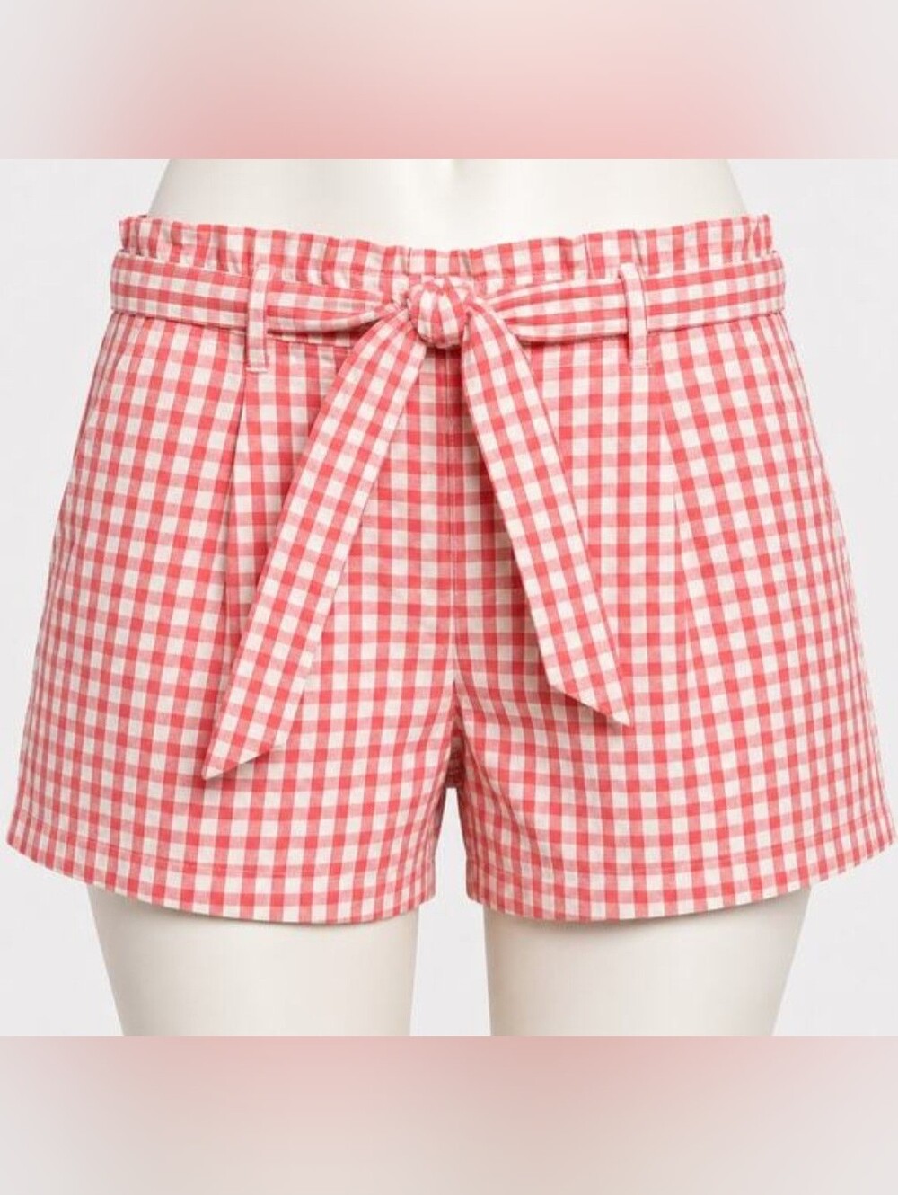 NWT LOFT Gingham Shorts - Sz Medium
